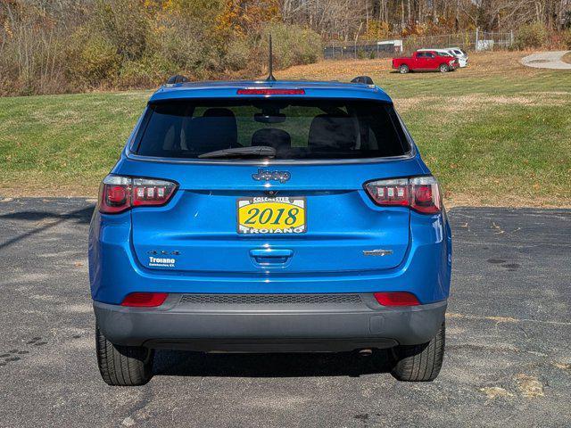 used 2018 Jeep Compass car, priced at $15,600