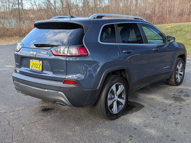 used 2021 Jeep Cherokee car, priced at $25,900