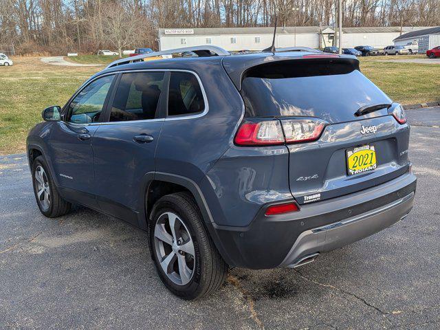 used 2021 Jeep Cherokee car, priced at $25,900