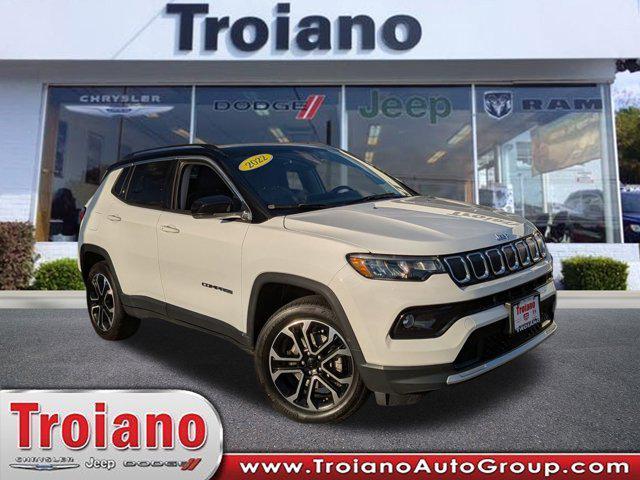 used 2022 Jeep Compass car, priced at $26,900