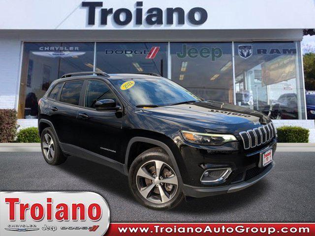 used 2022 Jeep Cherokee car, priced at $25,500