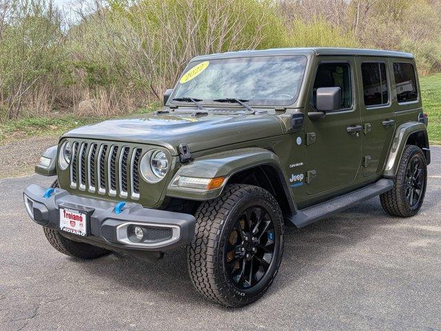 used 2022 Jeep Wrangler Unlimited 4xe car, priced at $28,900