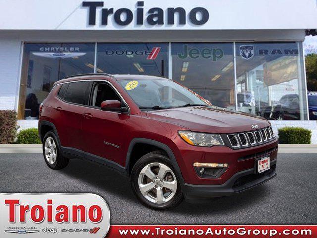 used 2021 Jeep Compass car, priced at $20,900