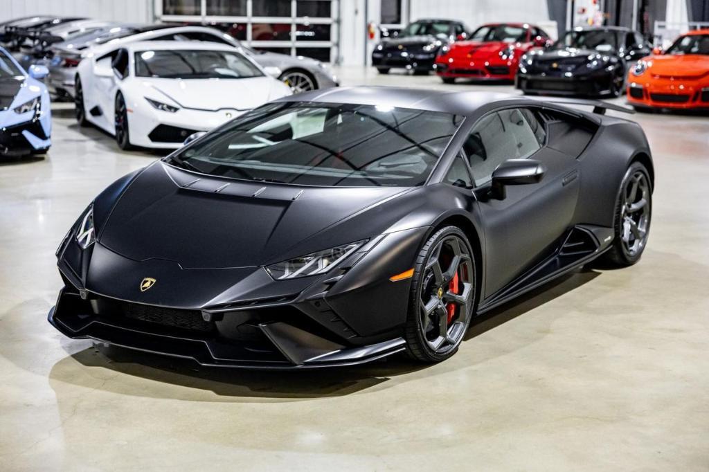 used 2023 Lamborghini Huracan Tecnica car, priced at $303,627