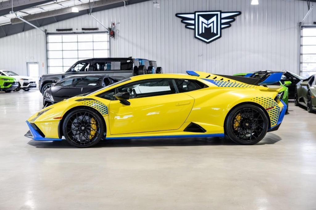 used 2022 Lamborghini Huracan STO car, priced at $397,919