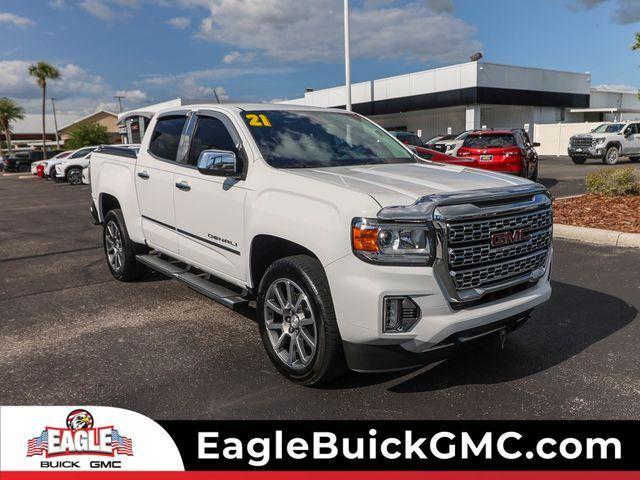 used 2021 GMC Canyon car, priced at $30,870
