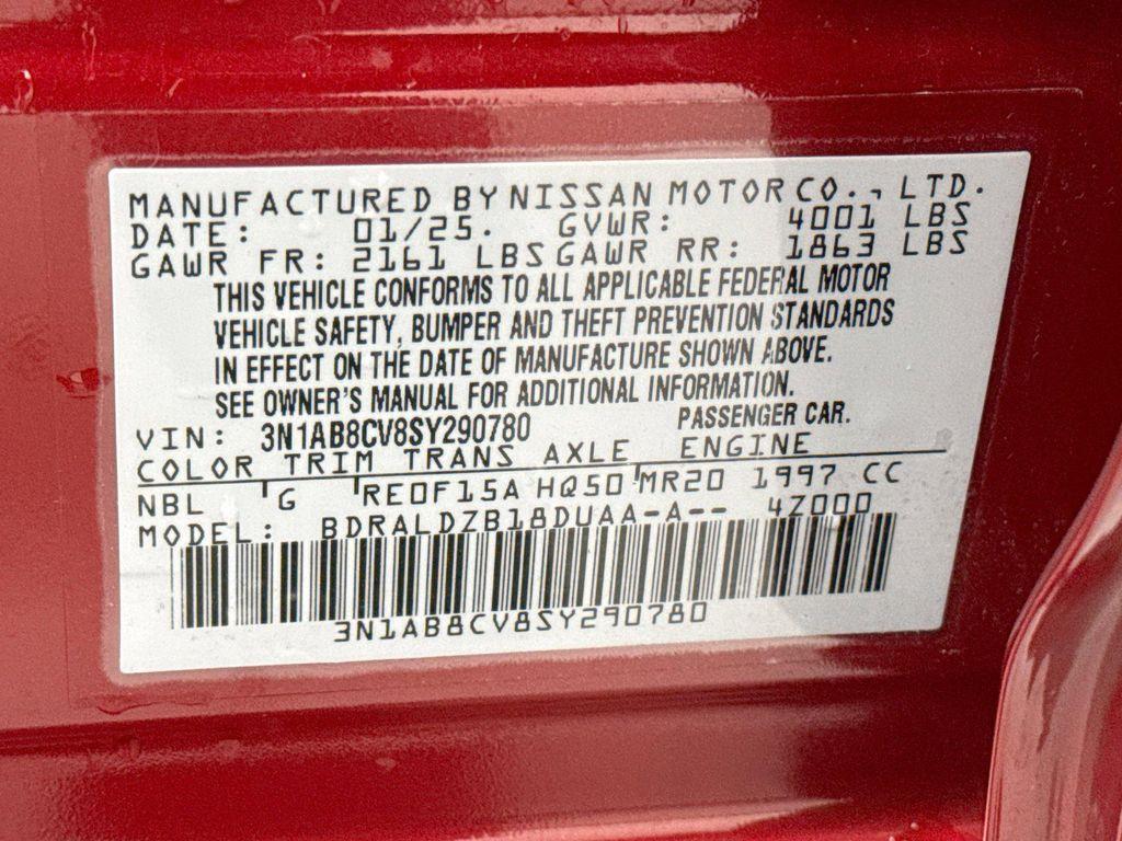 used 2025 Nissan Sentra car, priced at $19,999