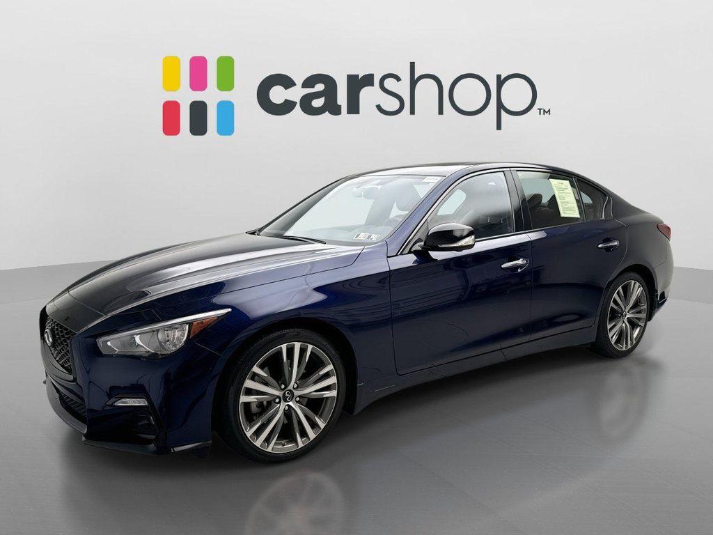 used 2023 INFINITI Q50 car, priced at $33,489