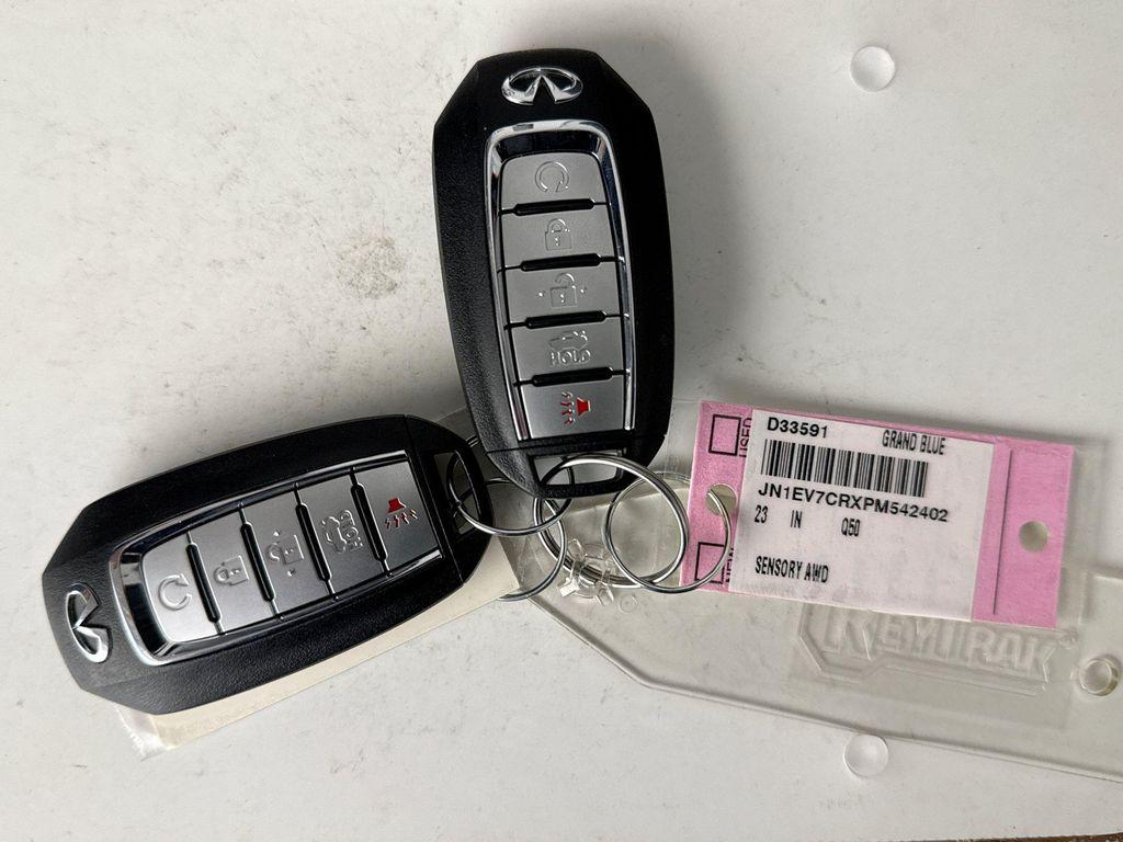 used 2023 INFINITI Q50 car, priced at $33,489