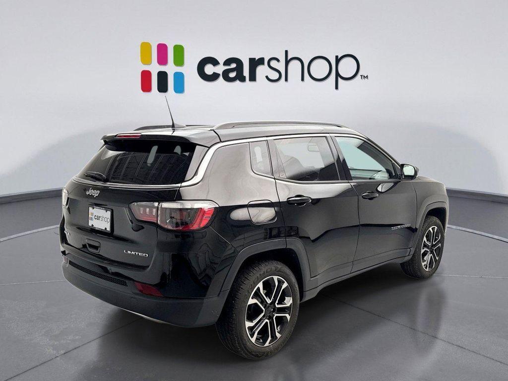 used 2023 Jeep Compass car, priced at $22,099