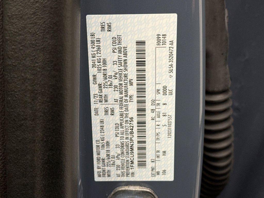 used 2023 Ford Escape car, priced at $22,096