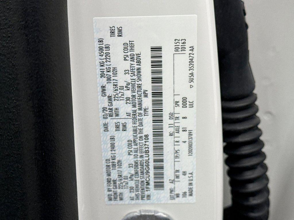 used 2020 Ford Escape car, priced at $16,949