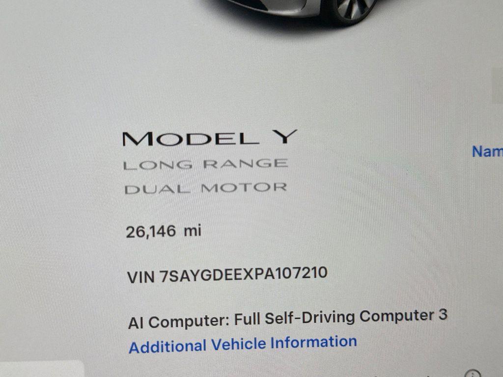 used 2023 Tesla Model Y car, priced at $34,800