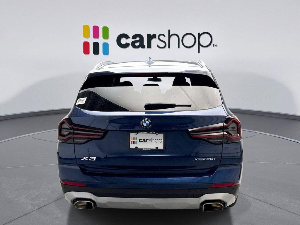 used 2024 BMW X3 car, priced at $34,200