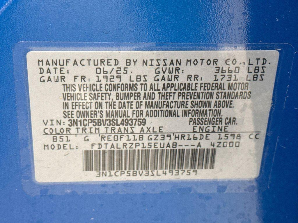 used 2025 Nissan Kicks car, priced at $20,498