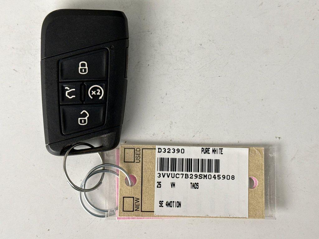 used 2025 Volkswagen Taos car, priced at $24,698