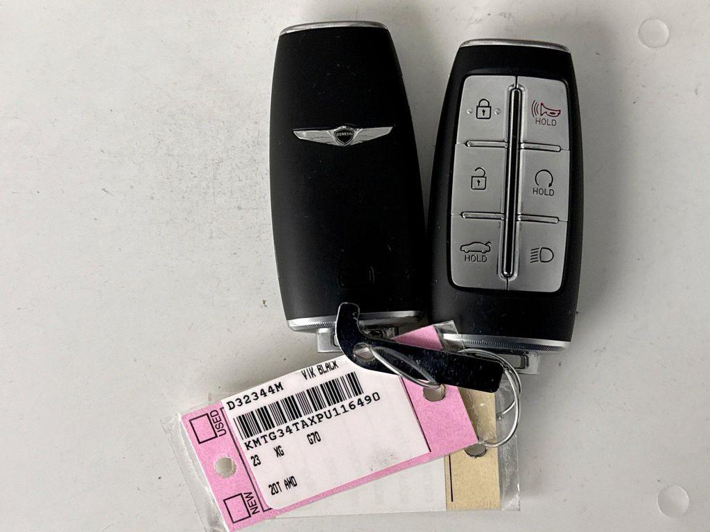 used 2023 Genesis G70 car, priced at $32,999
