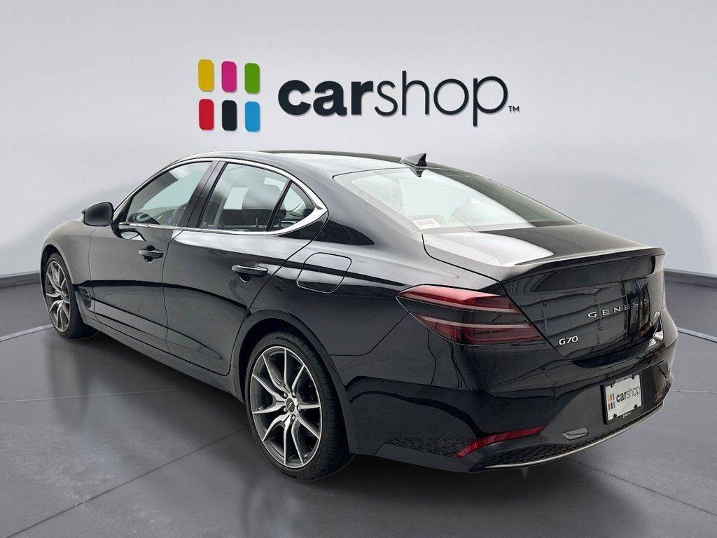 used 2023 Genesis G70 car, priced at $32,999