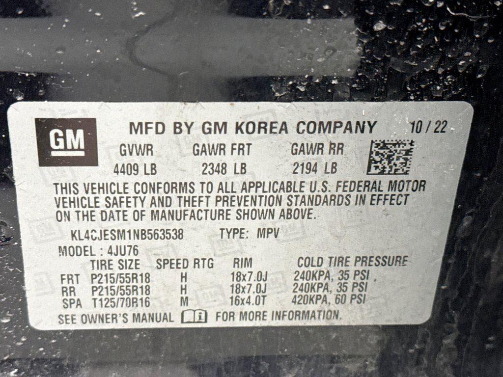 used 2022 Buick Encore car, priced at $19,399