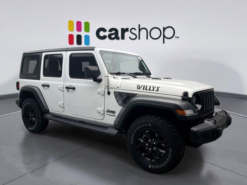 used 2022 Jeep Wrangler car, priced at $34,199
