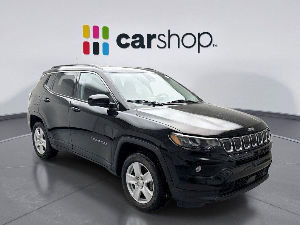 used 2022 Jeep Compass car, priced at $19,297