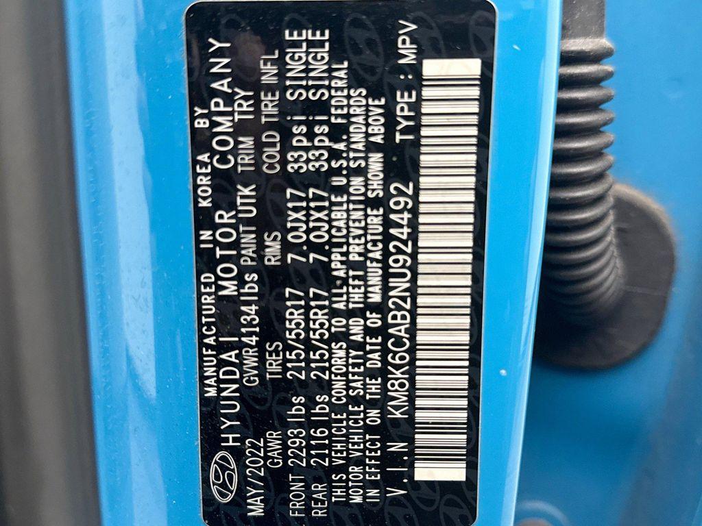 used 2022 Hyundai Kona car, priced at $19,399