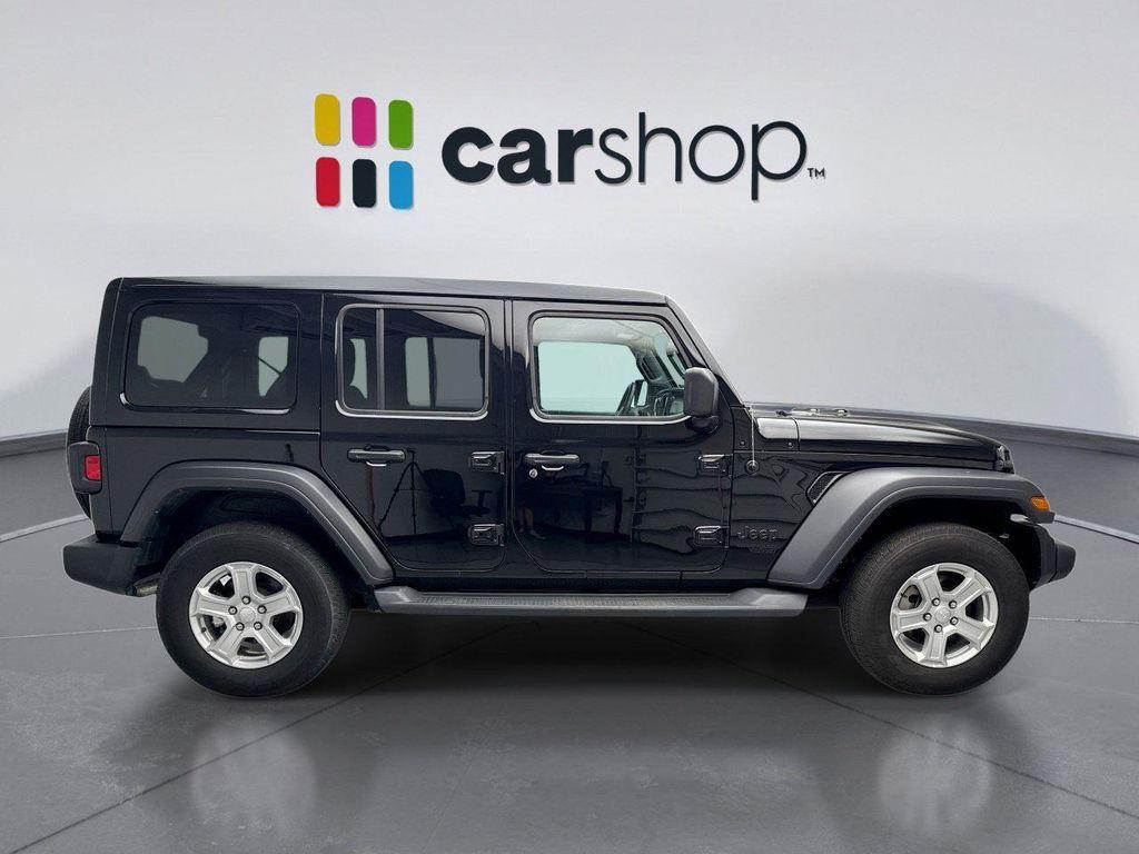 used 2021 Jeep Wrangler Unlimited car, priced at $30,639