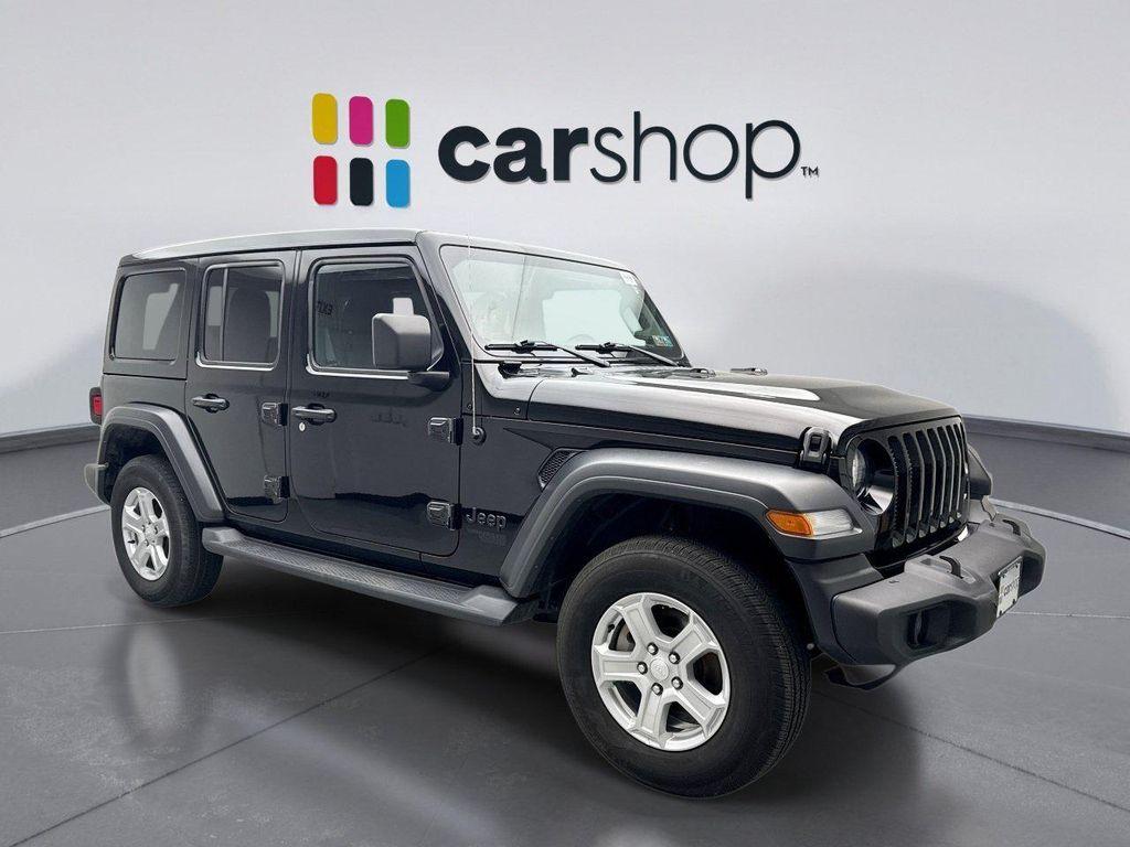 used 2021 Jeep Wrangler Unlimited car, priced at $30,639