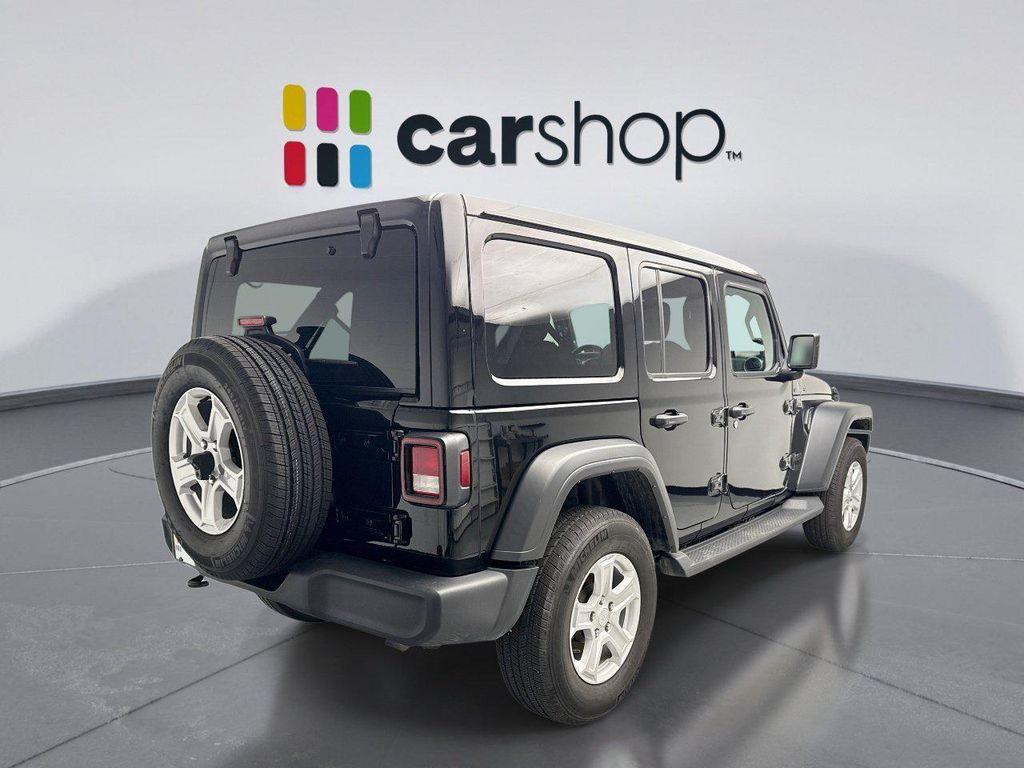 used 2021 Jeep Wrangler Unlimited car, priced at $30,639