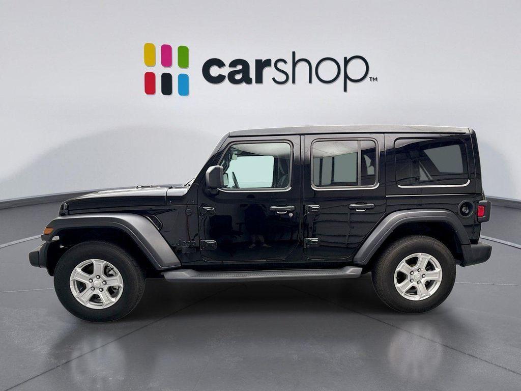 used 2021 Jeep Wrangler Unlimited car, priced at $30,639