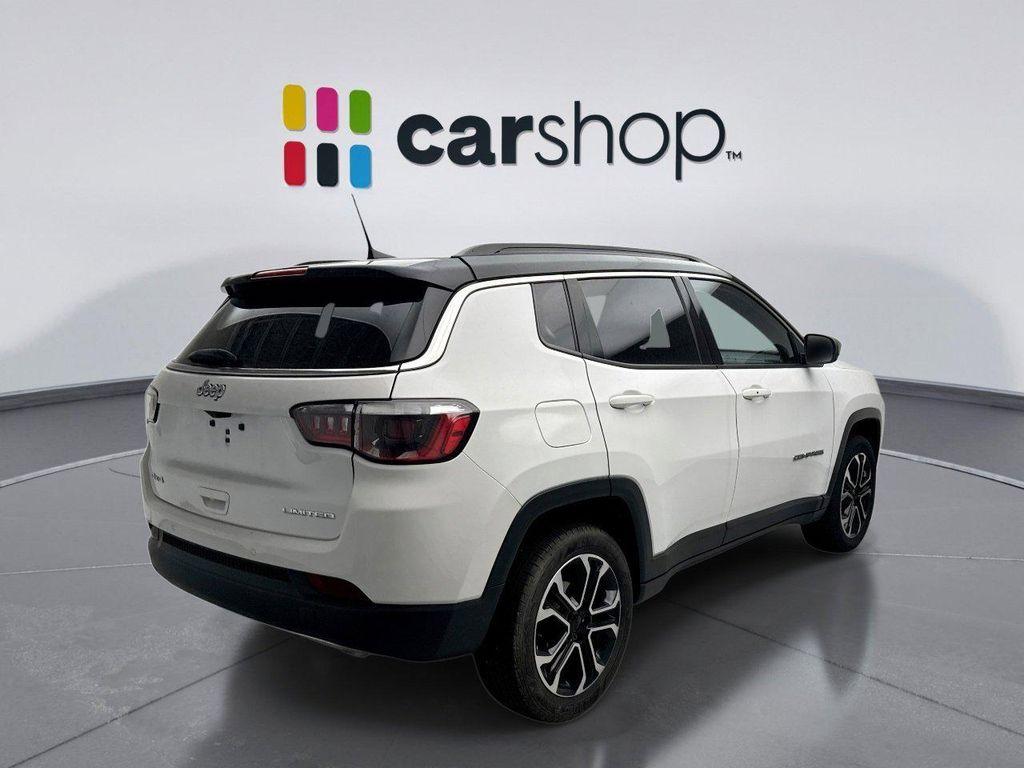 used 2023 Jeep Compass car, priced at $21,949