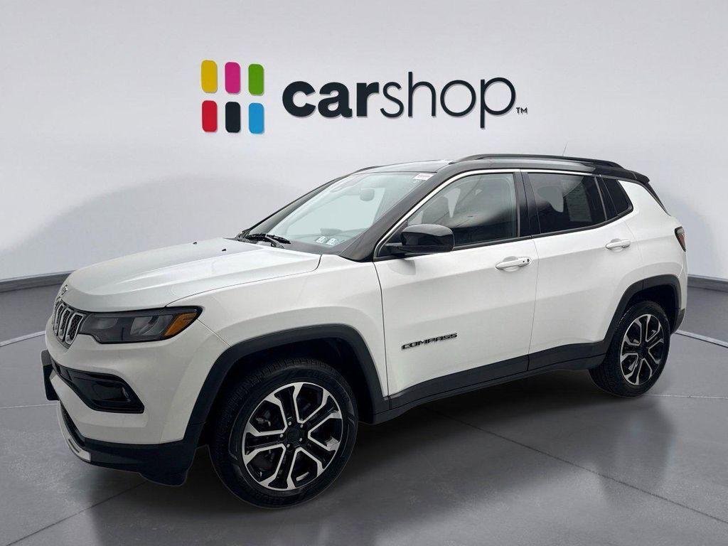used 2023 Jeep Compass car, priced at $21,649