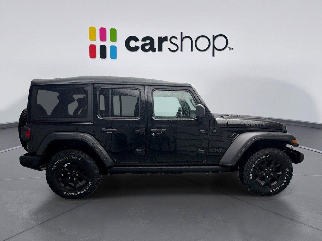 used 2023 Jeep Wrangler car, priced at $31,999