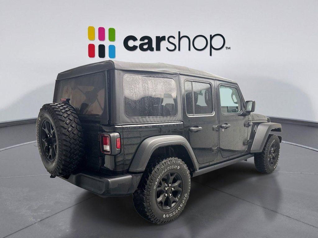 used 2023 Jeep Wrangler car, priced at $31,999