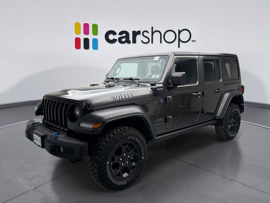 used 2023 Jeep Wrangler 4xe car, priced at $30,599