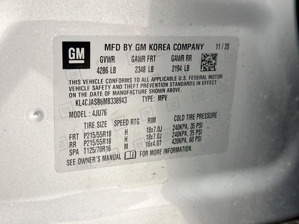 used 2021 Buick Encore car, priced at $18,649