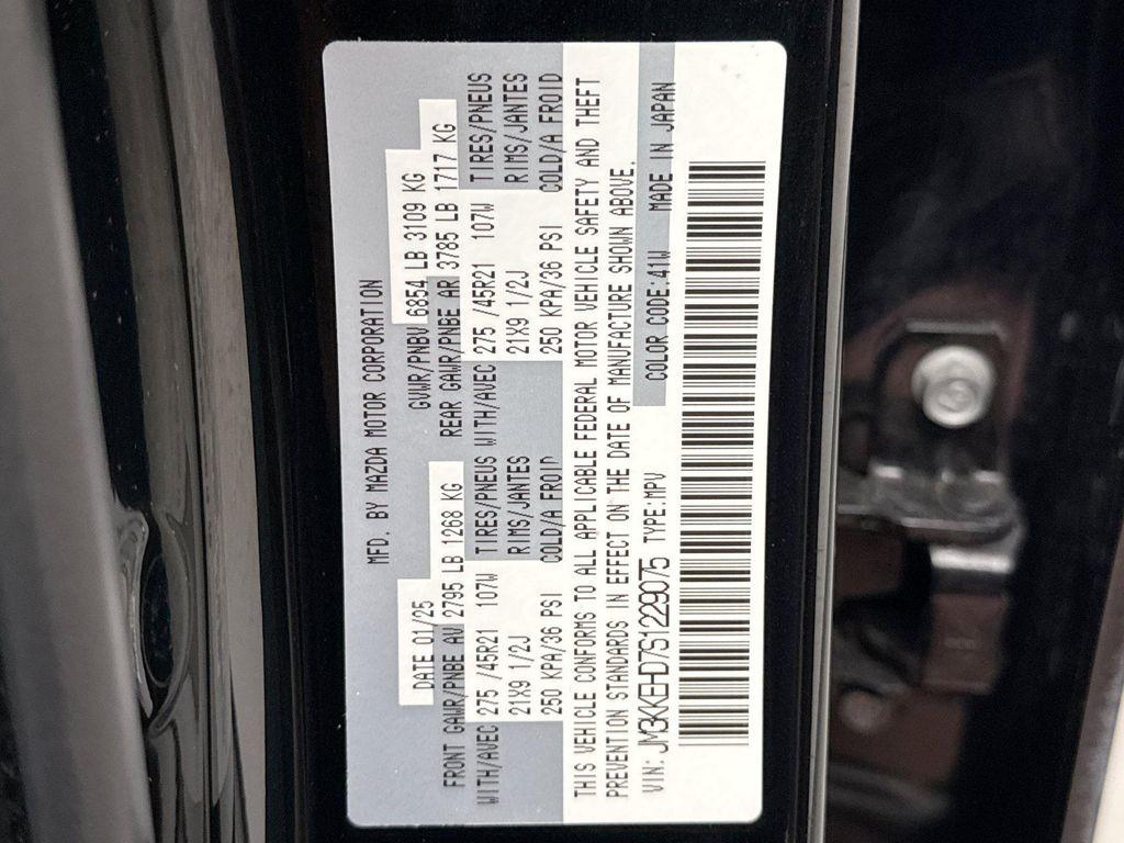 used 2025 Mazda CX-90 car, priced at $40,089