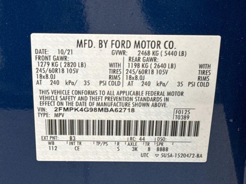 used 2021 Ford Edge car, priced at $18,949