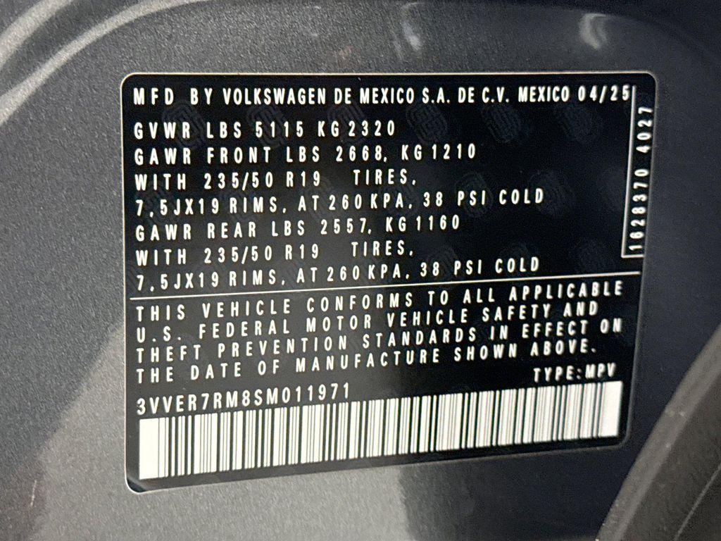 used 2025 Volkswagen Tiguan car, priced at $32,699