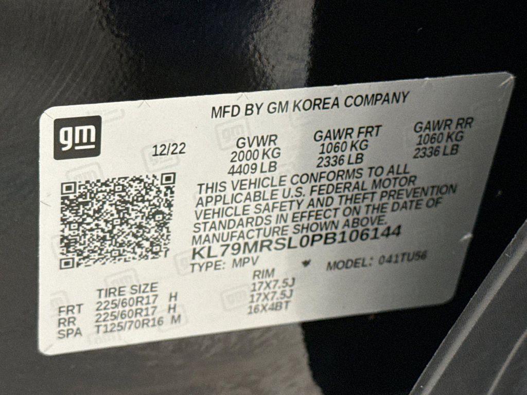 used 2023 Chevrolet TrailBlazer car, priced at $22,199