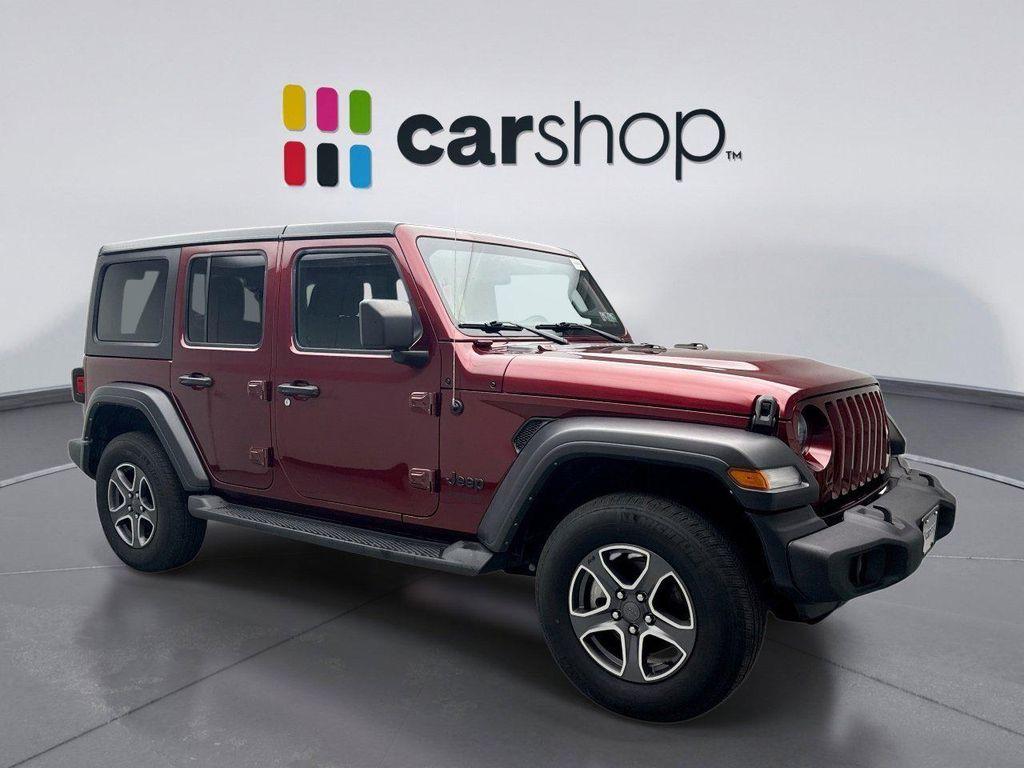 used 2022 Jeep Wrangler Unlimited car, priced at $31,089