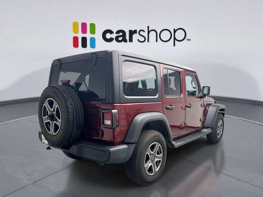 used 2022 Jeep Wrangler Unlimited car, priced at $31,089