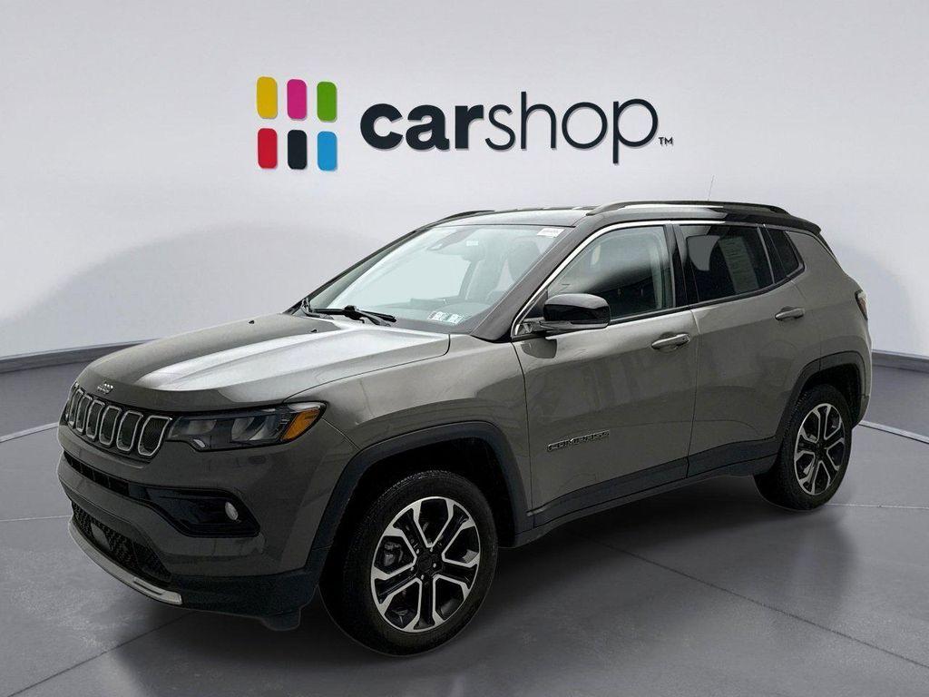 used 2022 Jeep Compass car, priced at $21,899
