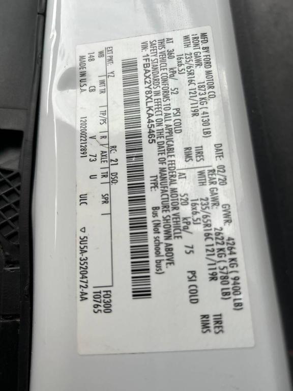 used 2020 Ford Transit-350 car, priced at $24,900