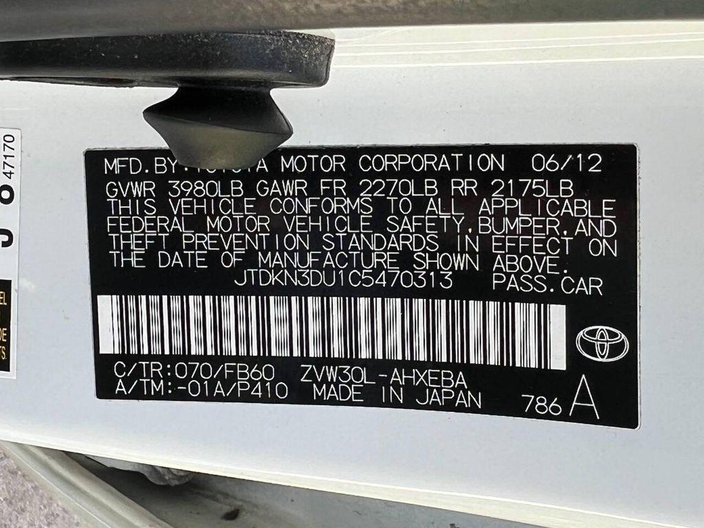 used 2012 Toyota Prius car, priced at $7,500