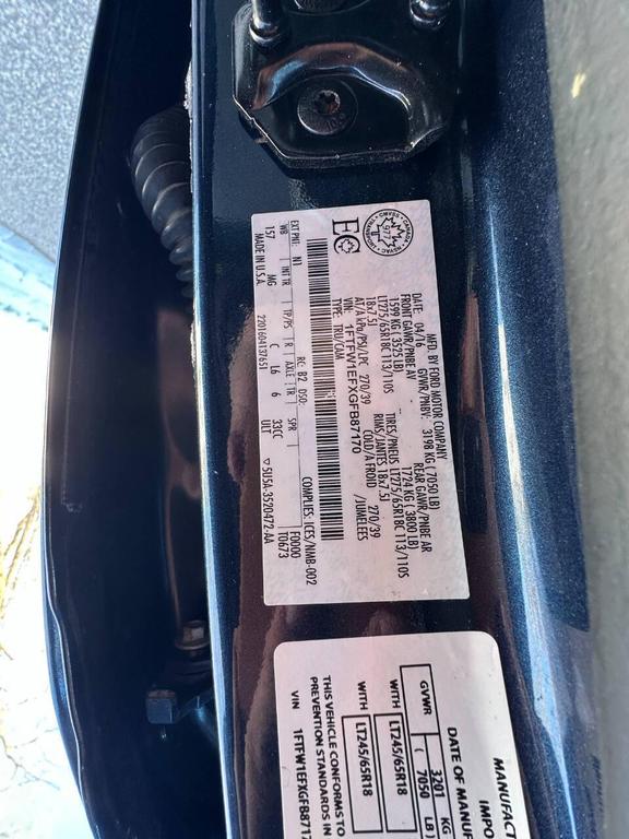 used 2016 Ford F-150 car, priced at $17,000