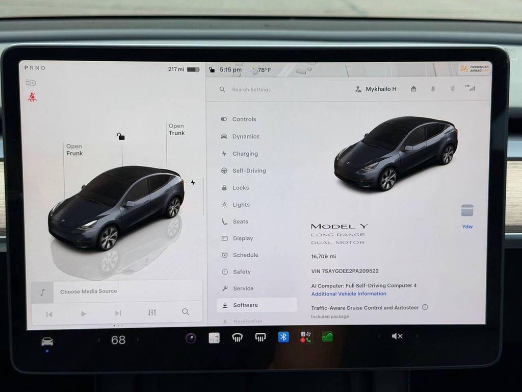 used 2023 Tesla Model Y car, priced at $29,990