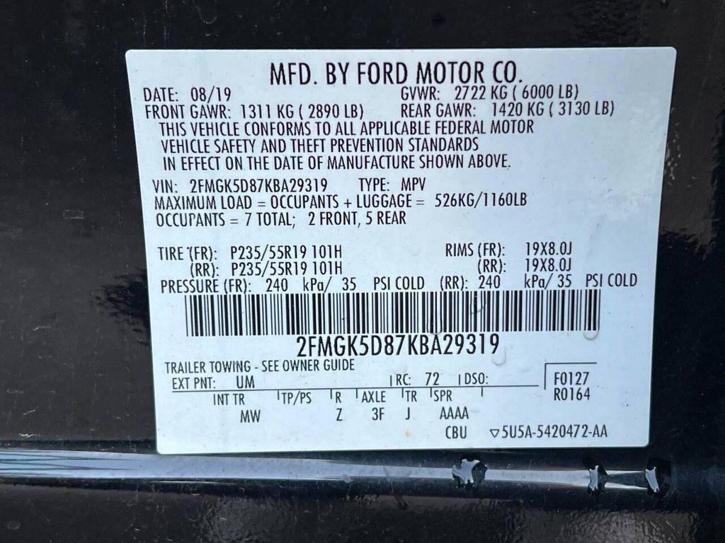 used 2019 Ford Flex car, priced at $13,900