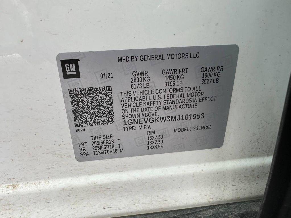 used 2021 Chevrolet Traverse car, priced at $13,900