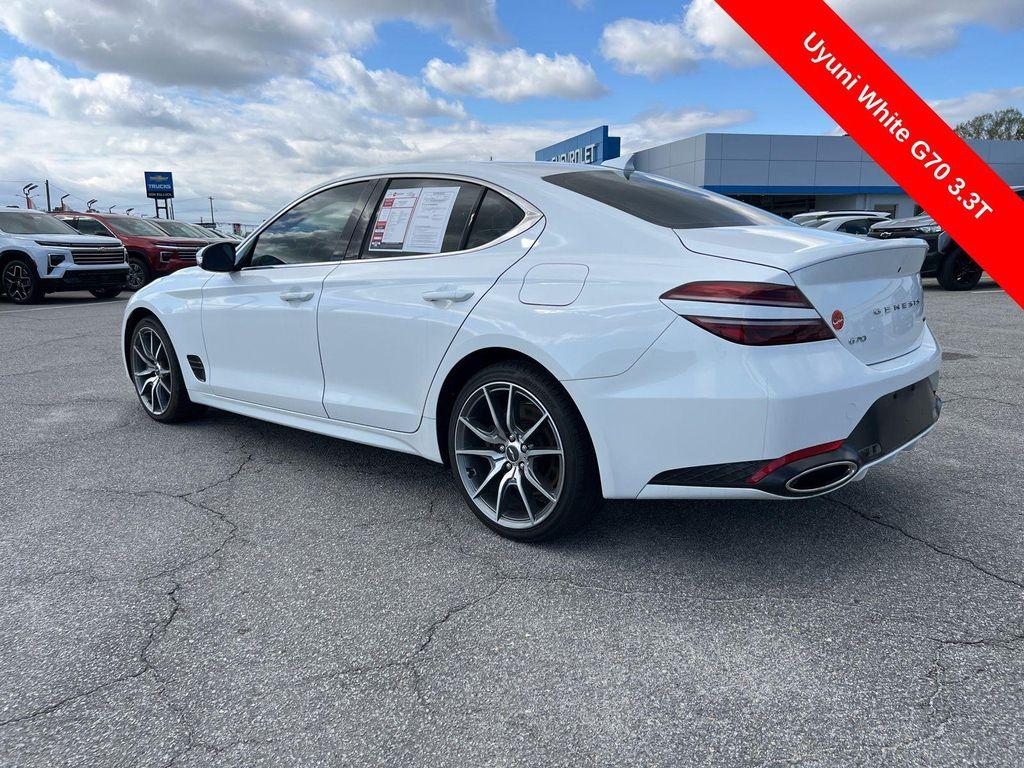used 2022 Genesis G70 car, priced at $30,852